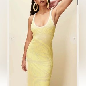 House of sunny lemons on a plate Hockney dress